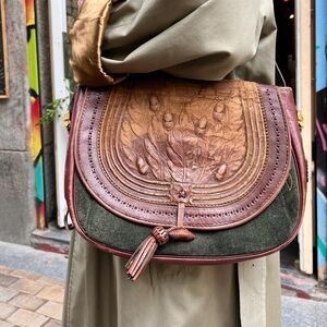 Vintage Loewe Caza-Cordoban Collection Supple Leather bag